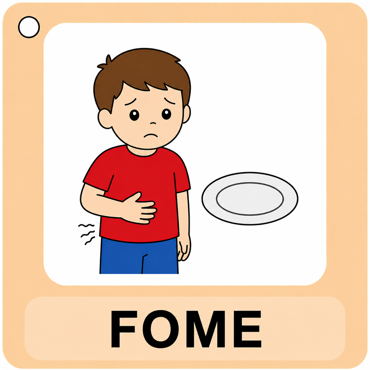 Card CAA — Fome