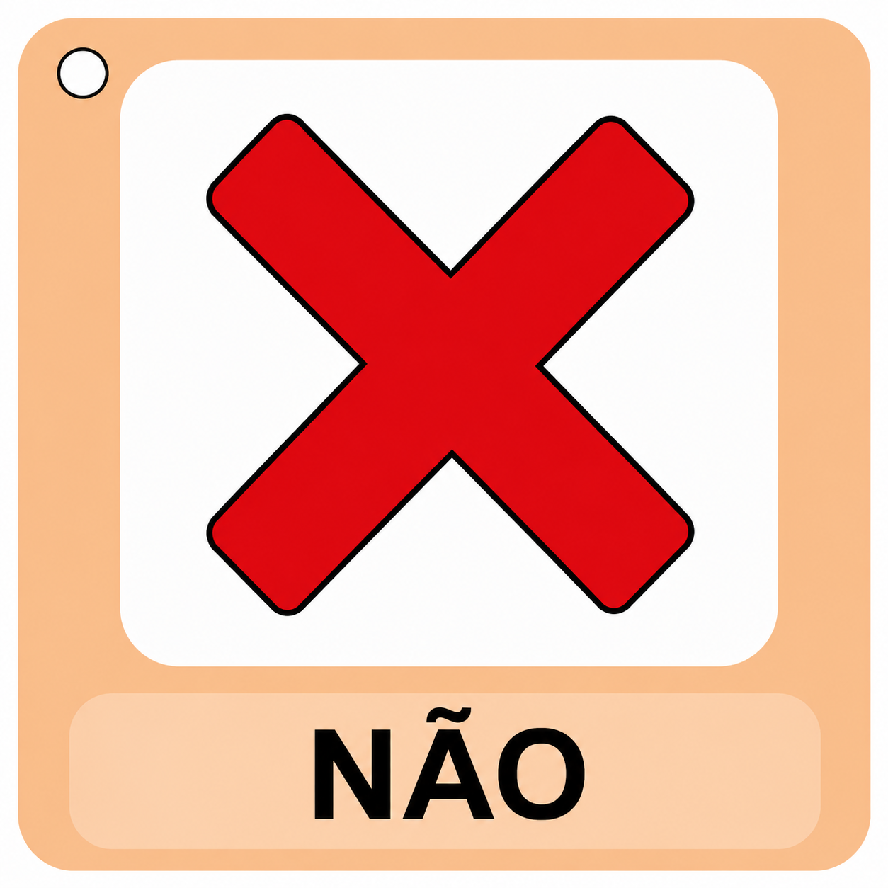 Card CAA — Não