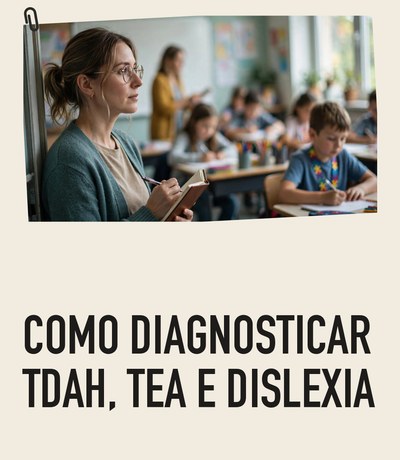Volume 4 — Como Diagnosticar TDAH, TEA e Dislexia
