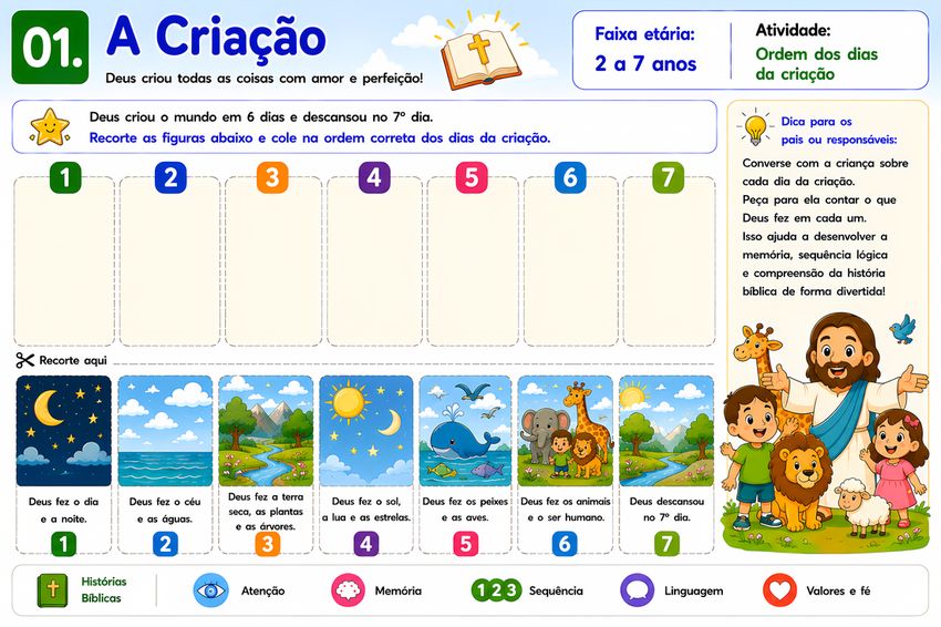 A Criação, Histórias Bíblicas