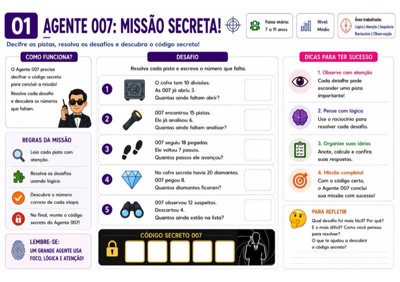 Exemplo: Agente 007