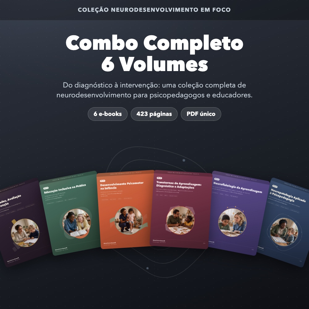 Combo Completo — Coleção Neurodesenvolvimento em Foco