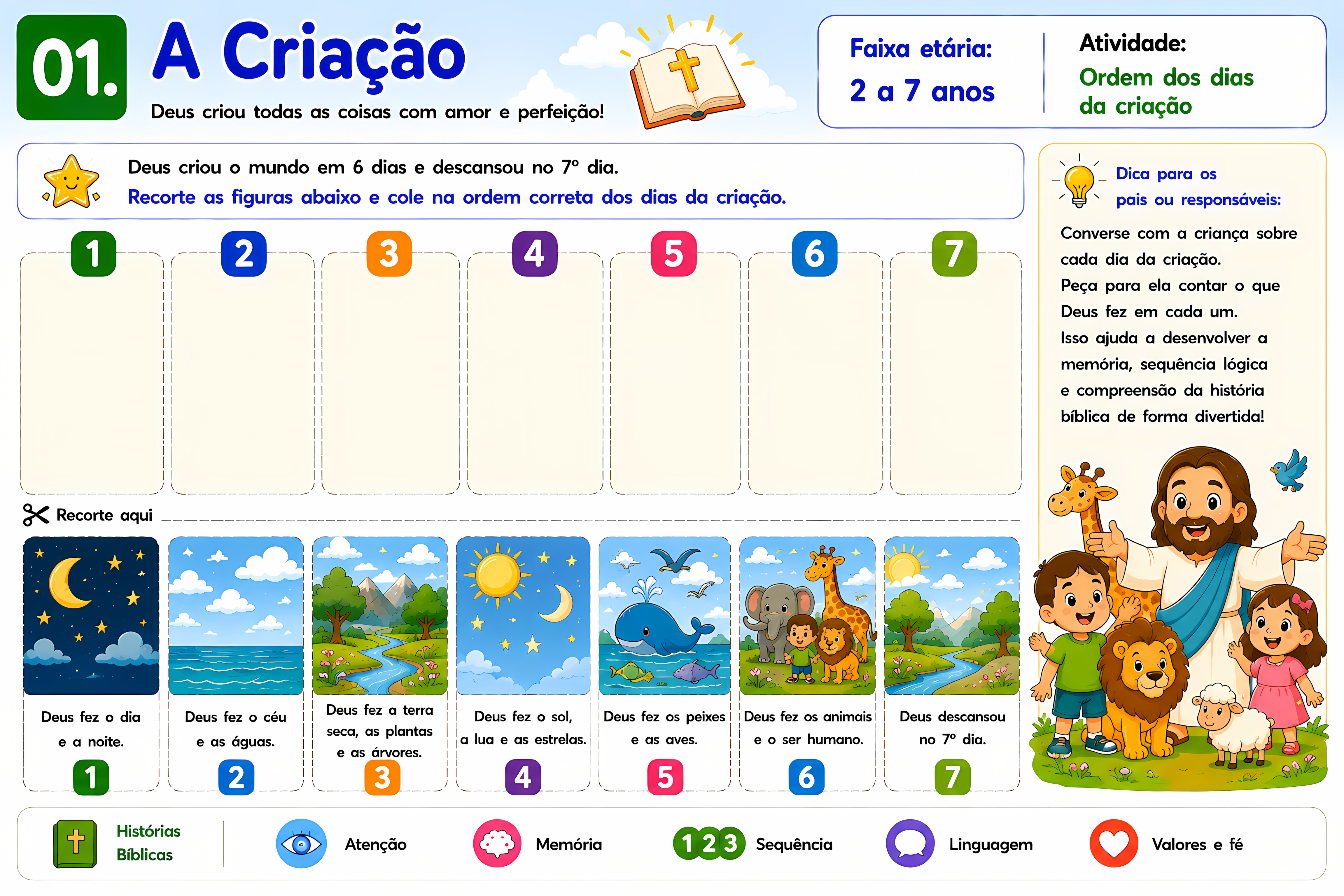 A Criação — Histórias Bíblicas